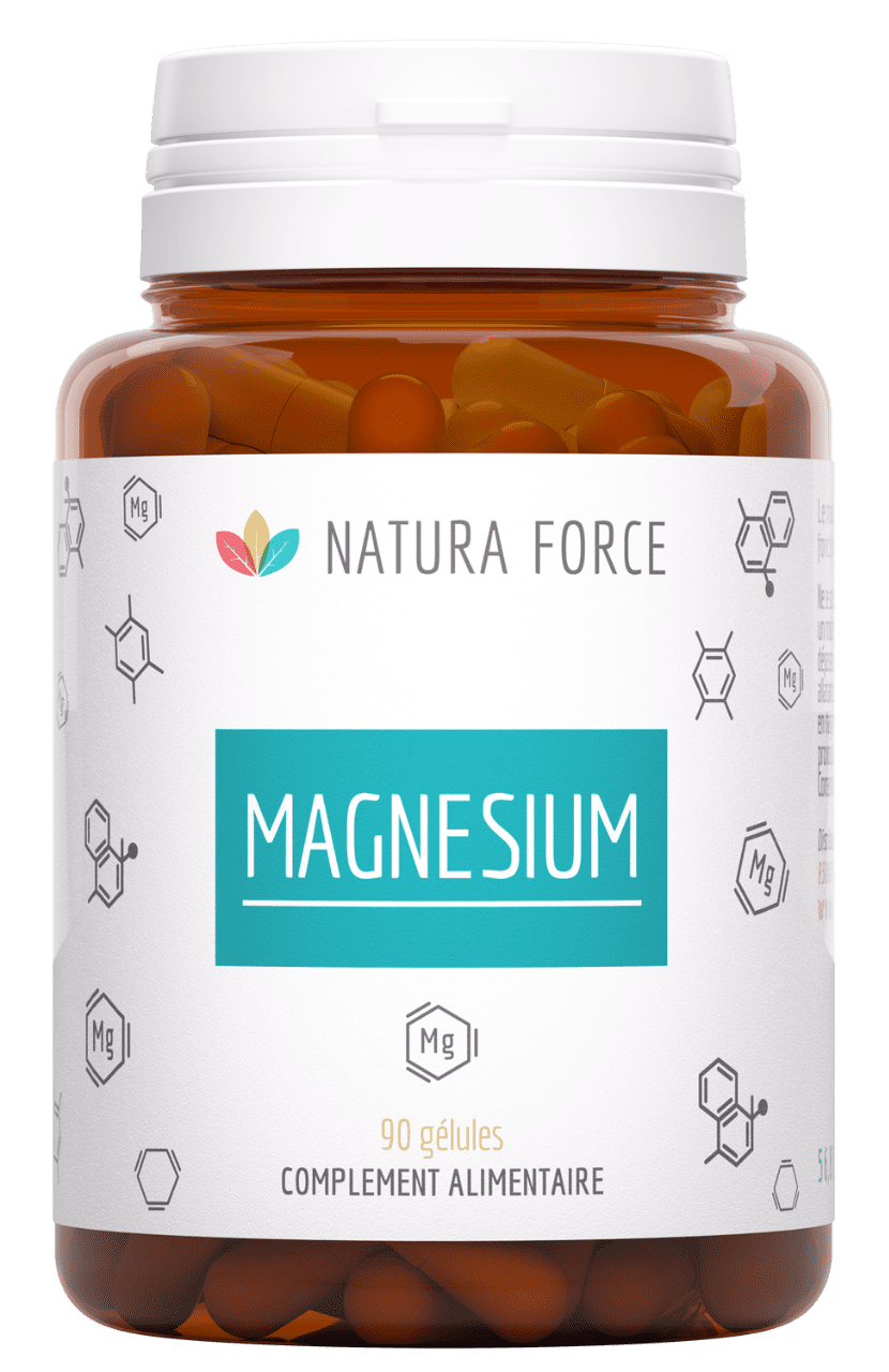 Magnésium naturel 90 gélules Natura Force