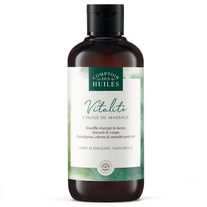 Huile de massage Vitalité BIO Comptoir des Huiles  