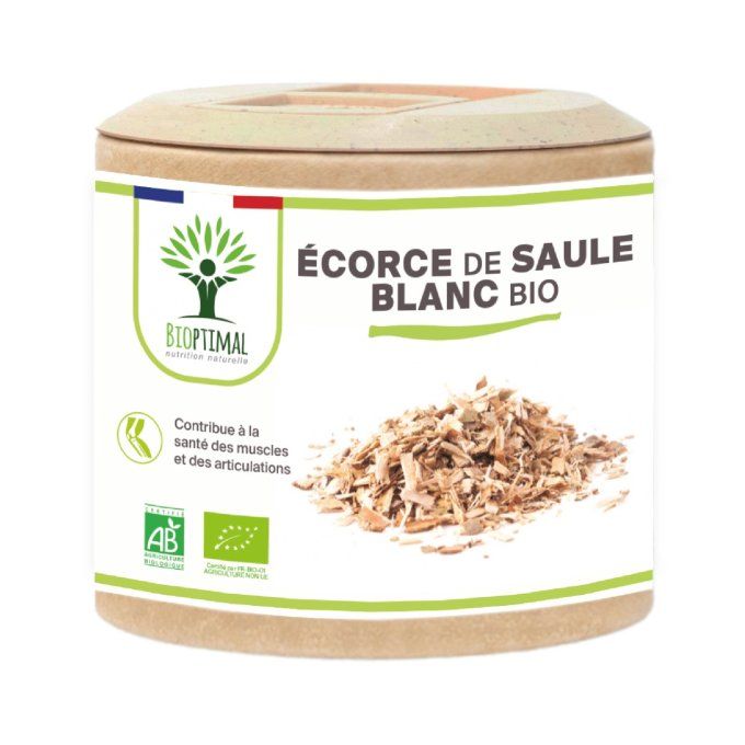 Ecorce de saule blanc BIO - Bioptimal 