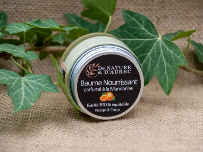 Baume nourrissant parfumé à la mandarine 