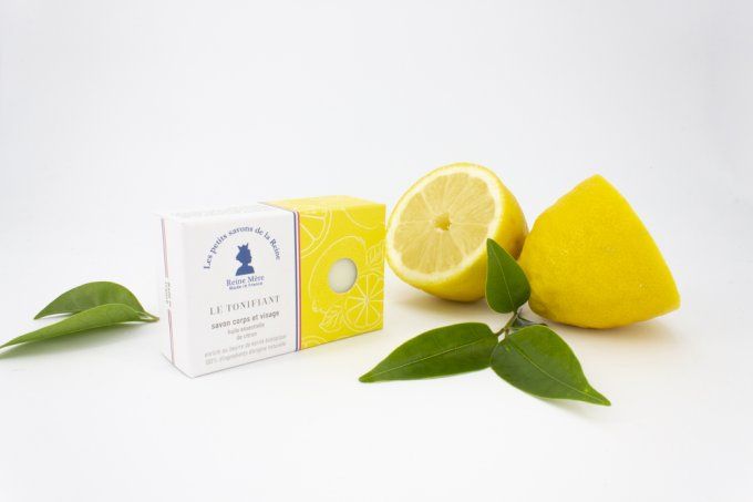 Savon Le tonifiant à l'huile essentielle de citron Visage & Corps