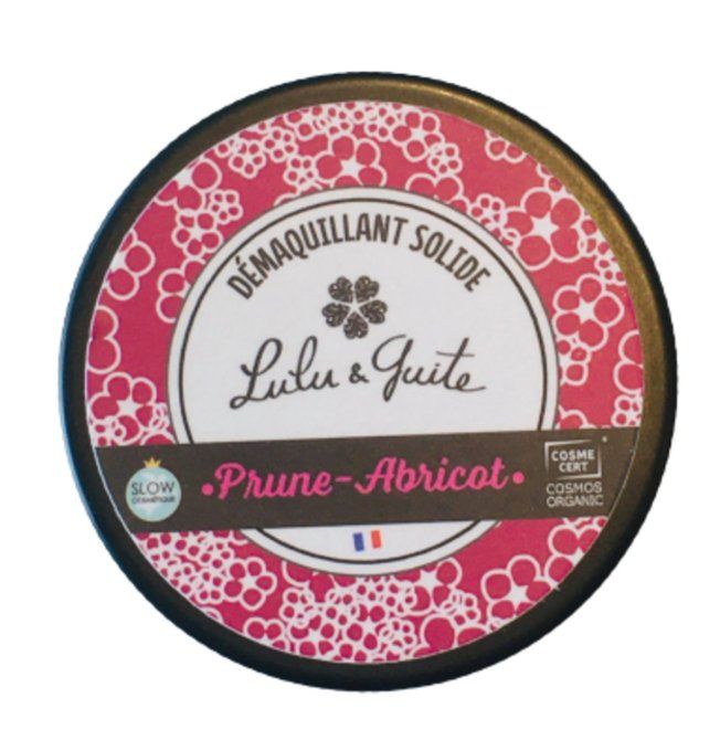 Huile démaquillante solide BIO Prune & abricot