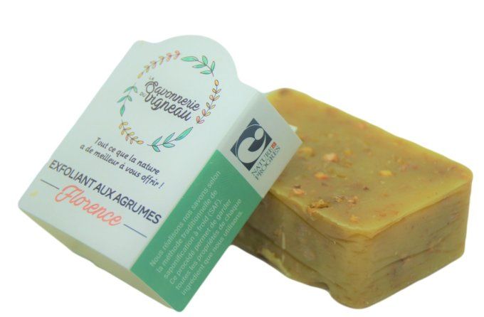 Savon exfoliant aux agrumes Florence