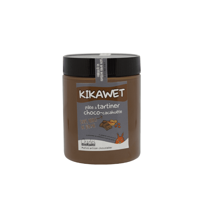 Pâte à tartiner choco-cacahuètes Kikawet 570 gr 