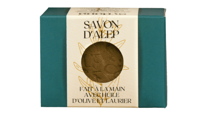 Savon d'Alep 1% d'huile de baies de laurier 