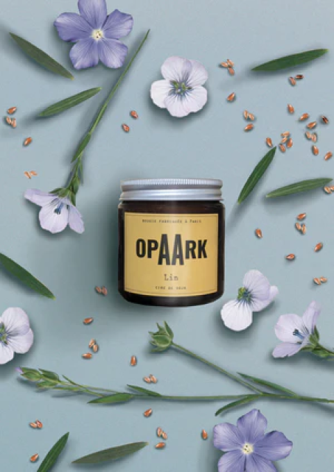 Bougie parfumée Lin