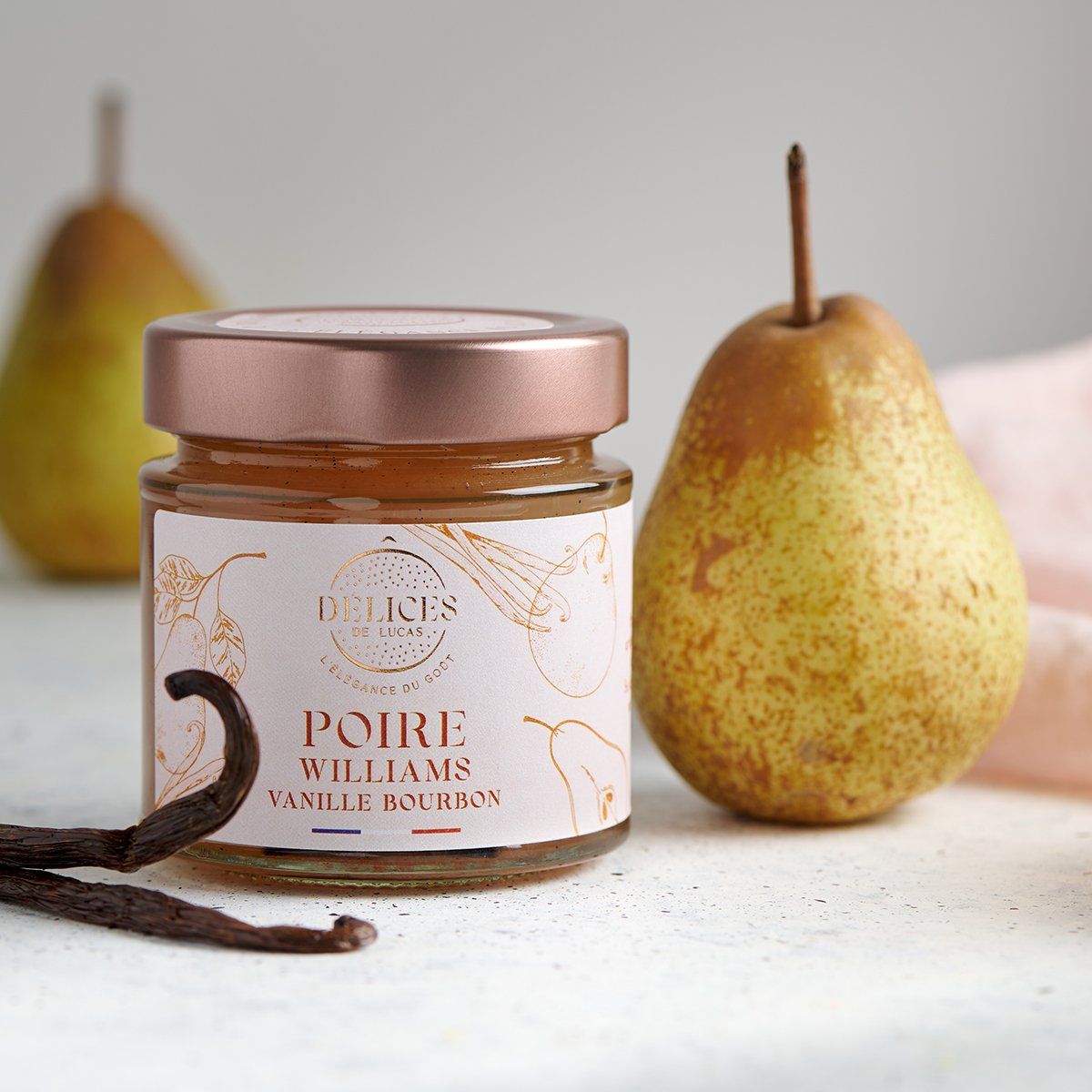 Confiture Poire Vanille de Madagascar