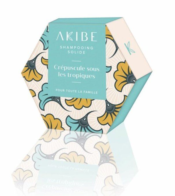 Shampoing solide - Crépuscule sous les tropiques - 75 gr Akibé  