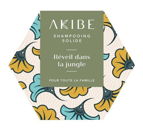 Shampoing solide - Réveil dans la jungle - 75 gr Akibé