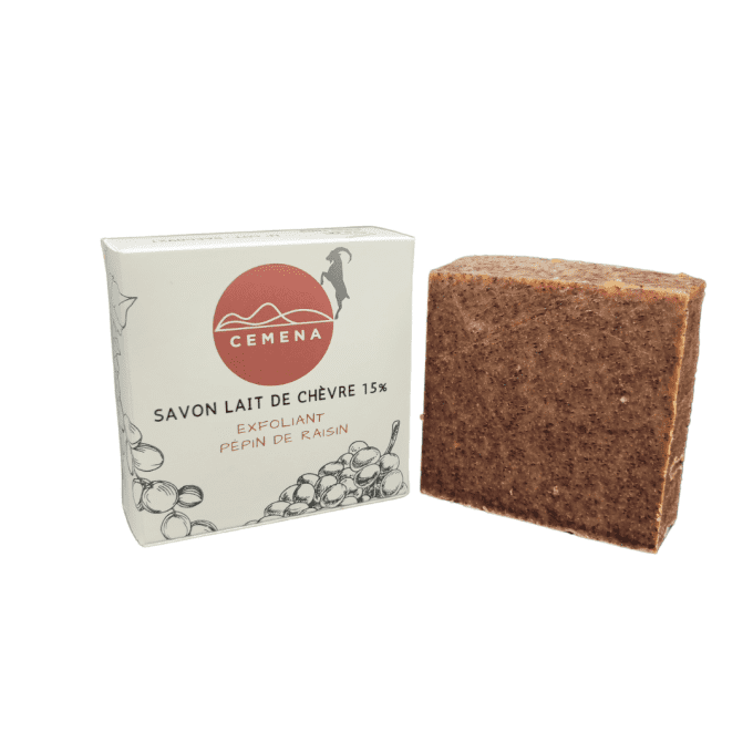 Savon au lait de chèvre exfoliant