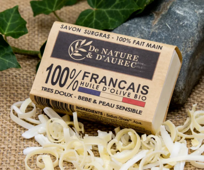 Savon surgras 100% Français Bébé & Peau sensible 